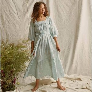 Christy Dawn Bianca Dress in Mint Paisley